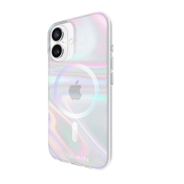 Чохол Case-Mate Soap Bubble для iPhone 16 Iridescent with MagSafe (CM054330) - зображення 4