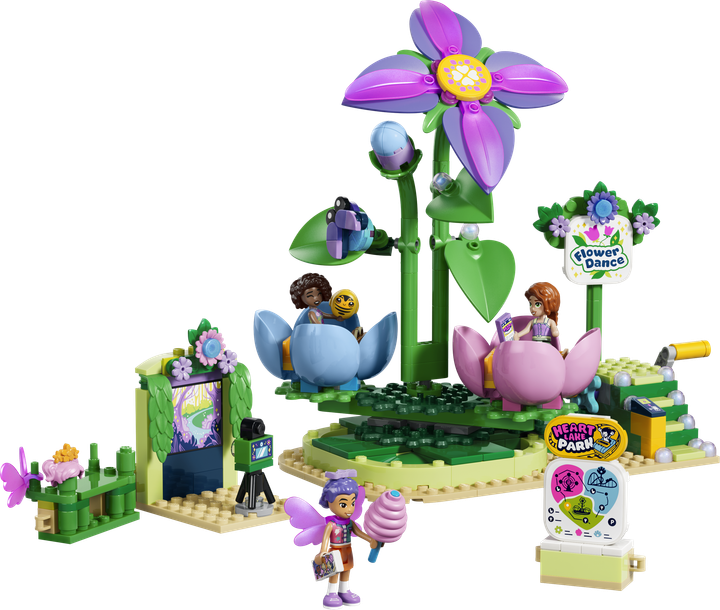 Конструктор LEGO Friends Карусель із квітами й чашками та казкова фотобудка 321 деталь (42702) - зображення 2