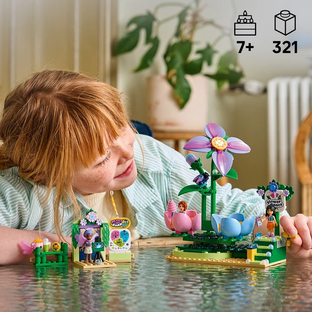 Конструктор LEGO Friends Карусель із квітами й чашками та казкова фотобудка 321 деталь (42702) - зображення 3