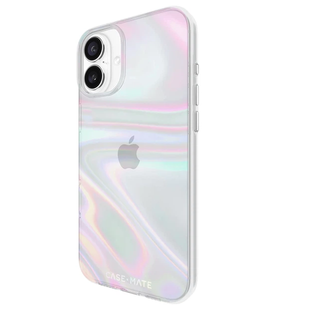 Чехол Case-Mate Soap Bubble для iPhone 16 Plus Iridescent (CM055142) - Фото 4 Чехол Case-Mate Soap Bubble для iPhone 16 Plus Iridescent (CM055142) - изображение 4