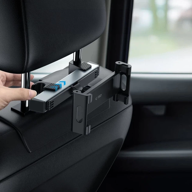 Автодержатель Tech-Protect V3 Headrest Car Mount Black (5906302375424) - изображение 9