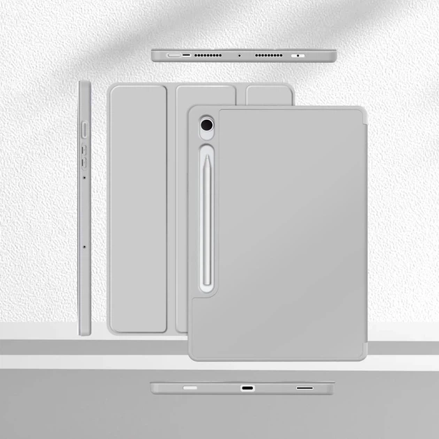 Tech-Protect SC Pen для Galaxy Tab S9 11.0 / S9 FE / S10 FE / S10 Lite 10.9 X710 / X716B / X510 / X516B / X520 / X526 / X400 / X406B Grey (59063023327 - Фото 5 Tech-Protect SC Pen для Galaxy Tab S9 11.0 / S9 FE / S10 FE / S10 Lite 10.9 X710 / X716B / X510 / X516B / X520 / X526 / X400 / X406B Grey (59063023327 - изображение 5