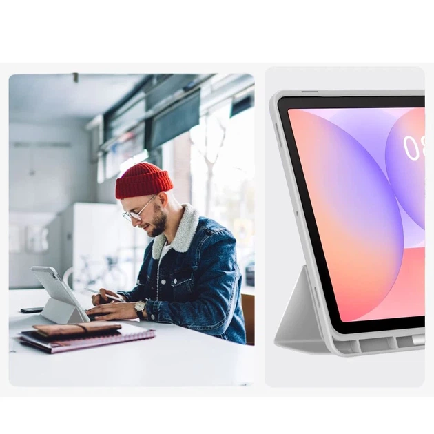 Tech-Protect SC Pen для Galaxy Tab S9 11.0 / S9 FE / S10 FE / S10 Lite 10.9 X710 / X716B / X510 / X516B / X520 / X526 / X400 / X406B Grey (59063023327 - Фото 8 Tech-Protect SC Pen для Galaxy Tab S9 11.0 / S9 FE / S10 FE / S10 Lite 10.9 X710 / X716B / X510 / X516B / X520 / X526 / X400 / X406B Grey (59063023327 - изображение 8
