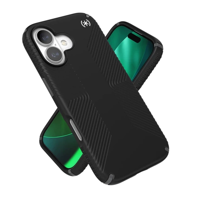 Чехол Speck Presidio2 Grip для iPhone 17 Black / Slate Grey / White with MagSafe (150958-D143) - изображение 10