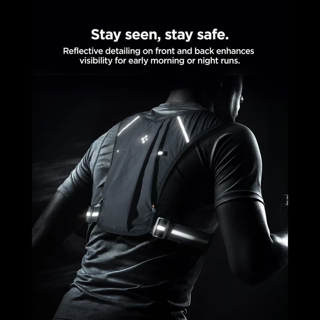 Жилет для бега Spigen A720 Dynamic Shield Running Vest (L-XL) Black (AMP11390) - изображение 14