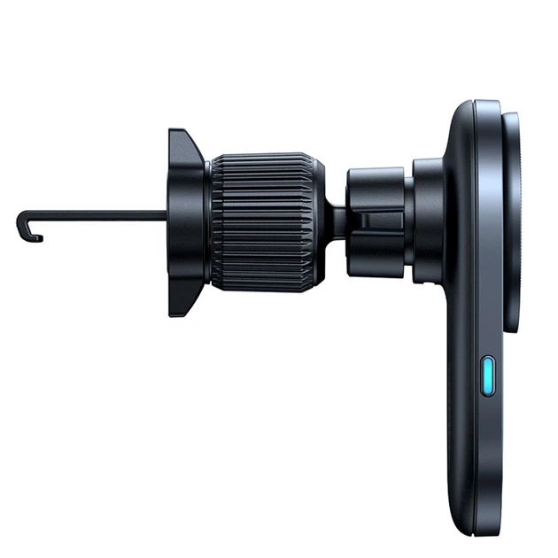 Автодержатель Baseus PrimeTrip VC1 Pro с беспроводной зарядкой Qi2 на дефлектор Black (6932172685973) - Фото 5 Автодержатель Baseus PrimeTrip VC1 Pro с беспроводной зарядкой Qi2 на дефлектор Black (6932172685973) - изображение 5