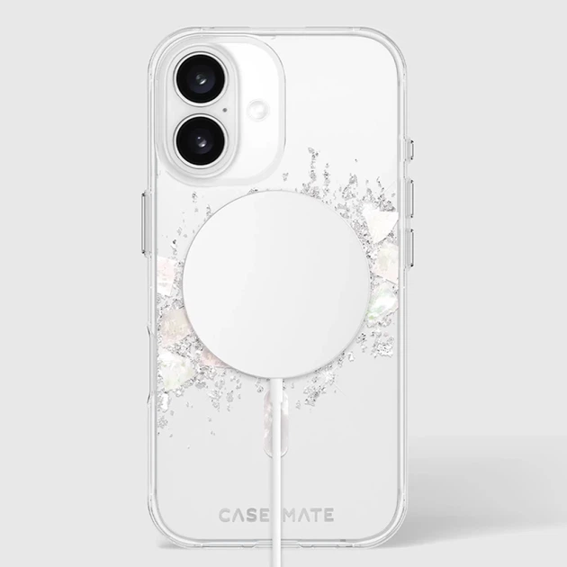 Чехол Case-Mate Karat для iPhone 16 A Touch of Pearl with MagSafe (CM054336) - Фото 10 Чехол Case-Mate Karat для iPhone 16 A Touch of Pearl with MagSafe (CM054336) - изображение 10