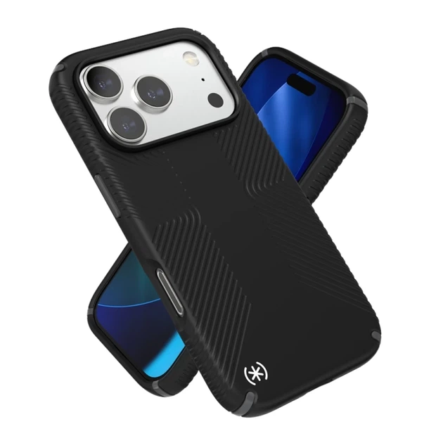 Чехол Speck Presidio2 Grip для iPhone 17 Pro Black / Slate Grey / White with MagSafe (150976-D143) - Фото 10 Чехол Speck Presidio2 Grip для iPhone 17 Pro Black / Slate Grey / White with MagSafe (150976-D143) - изображение 10
