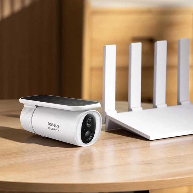 Зовнішня камера Baseus Security S1 2K White (S0SW002130) - зображення 7