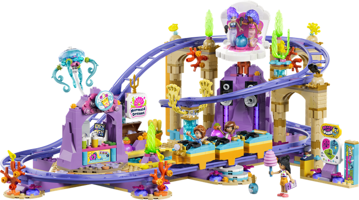 Конструктор LEGO Friends Американські гірки з русалками 864 деталі (42703) - зображення 2