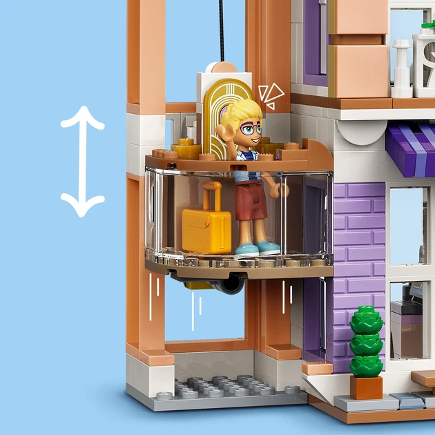 Zestaw klocków LEGO Friends Grand Hotel w mieście Heartlake 1406 elementów (42704) - obraz 6