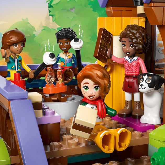 Конструктор LEGO Friends Затишний лісовий будиночок для осіннього відпочинку 1229 деталей (42705) - зображення 5