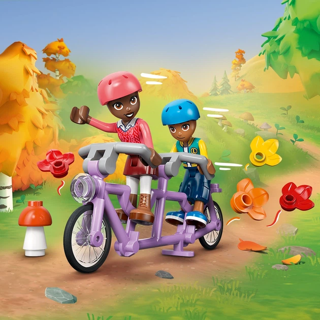 Конструктор LEGO Friends Затишний лісовий будиночок для осіннього відпочинку 1229 деталей (42705) - зображення 6