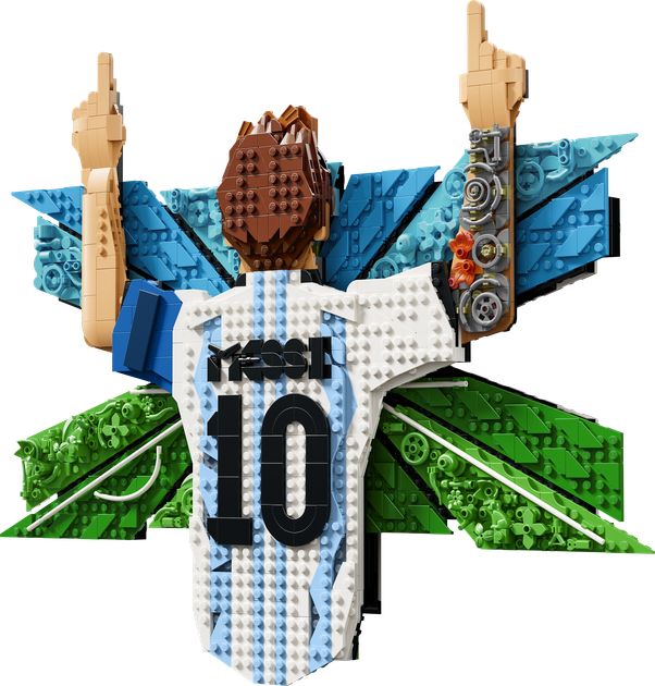 Конструктор LEGO Editions Ліонель Мессі — святкування 1427 деталей (43018) - зображення 2