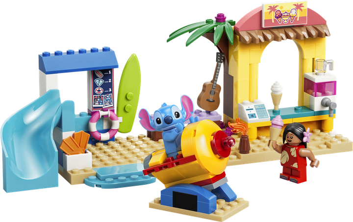 Конструктор LEGO Disney Веселощі на пляжі з Ліло і Стічем 113 деталей (43280) - зображення 2