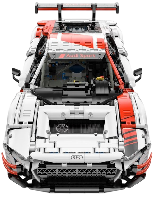 Конструктор Rastar Audi R8 GT3 Bricks 1:8 3322 елементів 99300 (6930751322011) - Фото 3 Конструктор Rastar Audi R8 GT3 Bricks 1:8 3322 елементів 99300 (6930751322011) - зображення 3