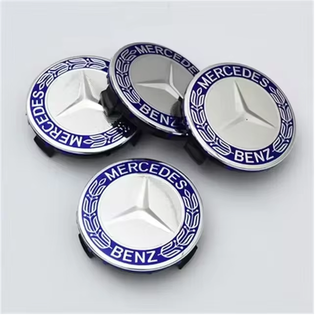 Колпачки в диски Mercedes A1704000025 75 мм 70 мм синие мерседес - Фото 2 Колпачки в диски Mercedes A1704000025 75 мм 70 мм синие мерседес - изображение 2