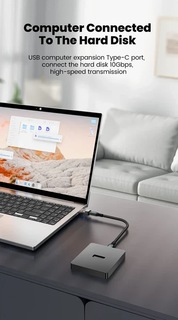 Адаптер OTG USB (тато) — Type-C (мама) — перехідник USB на USB-C для смартфона, планшета та ПК QC-069 - зображення 3