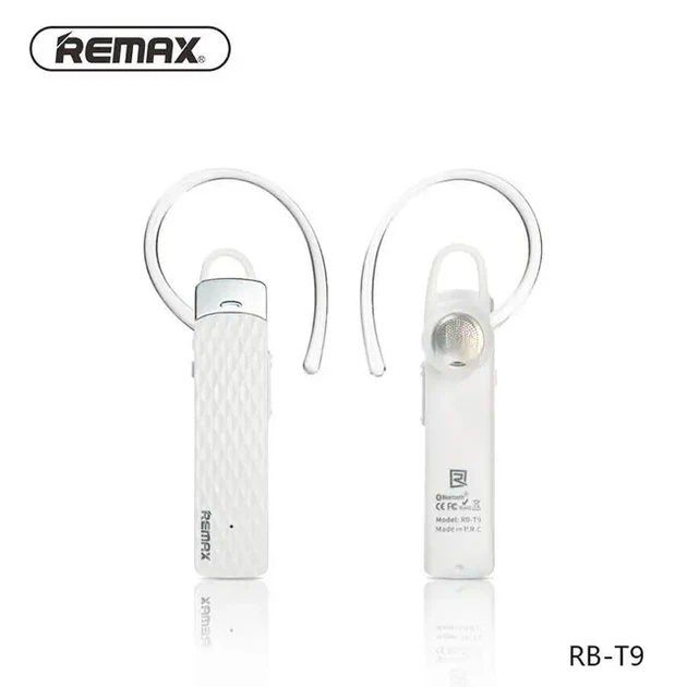 Блютуз-гарнітура Remax RB-T9 white - изображение 2
