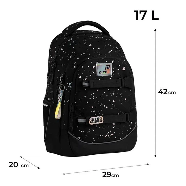 Рюкзак шкільний з ортопедичною спинкою Kite Education teens K26-727M-1 Holographic (996192) - зображення 2
