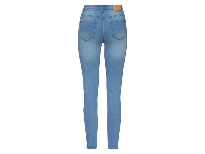 Женские джинсы Super Skinny Fit Esmara с высокой талией светло-голубые р. 42 УКР / 36 EU - Фото 5 Женские джинсы Super Skinny Fit Esmara с высокой талией светло-голубые р. 42 УКР / 36 EU - изображение 5