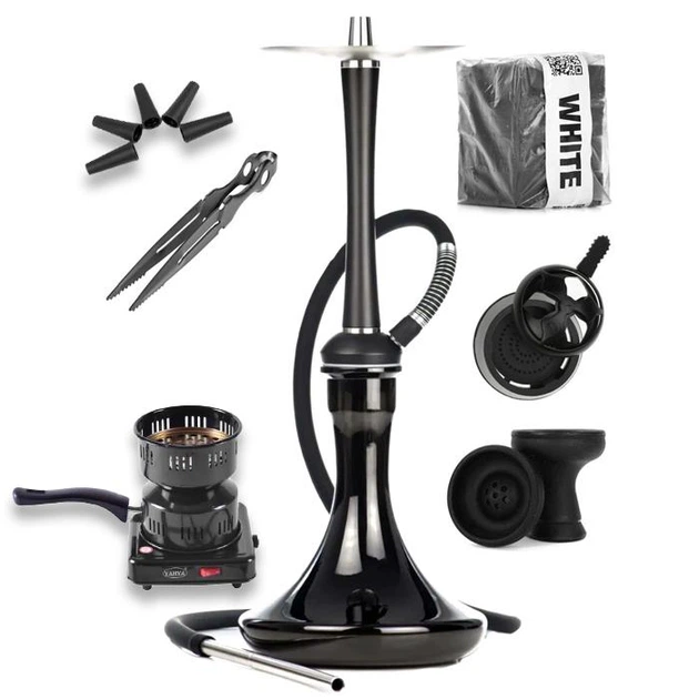 Кальянный набор PALKA Lite Black 8 in 1 - Фото 1 Кальянный набор PALKA Lite Black 8 in 1 - изображение 1