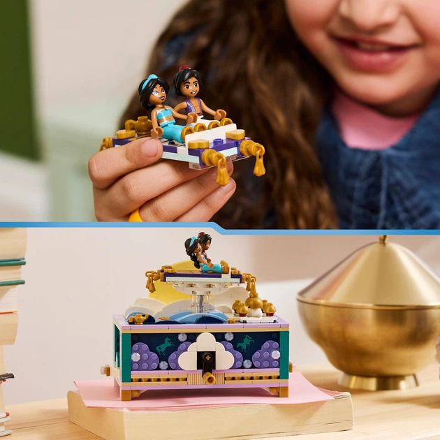 Конструктор LEGO Disney Princess Скринька для коштовностей Жасмін 458 деталей (43295) - зображення 8