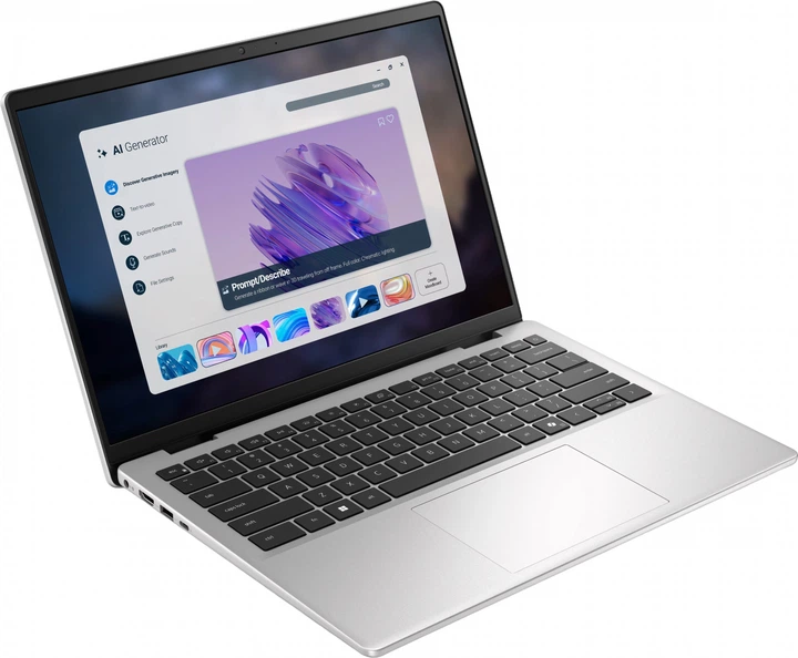 Laptop Dell Pro 14 Essential PV14250 (PV14255_KRK_501_UBU_3YPSNO) Platinum Silver - obraz 2