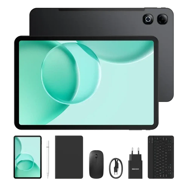 Планшет Doogee Tab G6 Max VIP Edition 6/256Gb LTE Obsidian Black Global version - Фото 3 Планшет Doogee Tab G6 Max VIP Edition 6/256Gb LTE Obsidian Black Global version - зображення 3