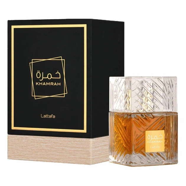 Парфуми Khamrah Від Lattafa Perfumes 100 Мл - Фото 1 Парфуми Khamrah Від Lattafa Perfumes 100 Мл - зображення 1