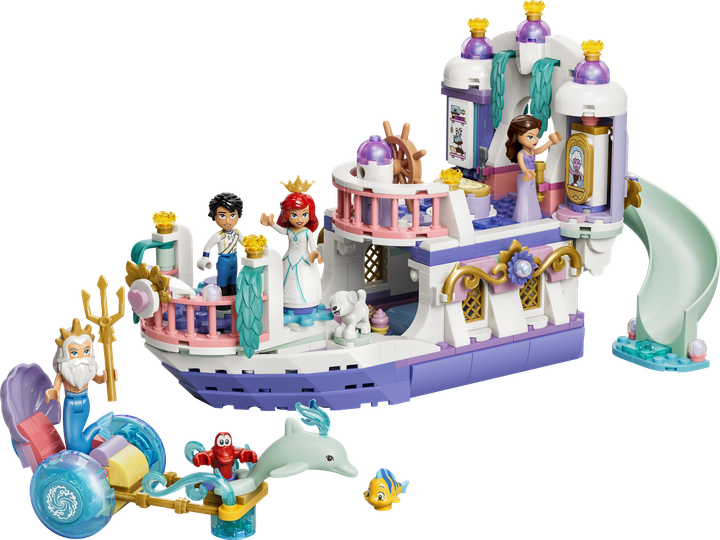 Конструктор LEGO Disney Princess Королівський весільний човен Аріель 519 деталей (43299) - зображення 2