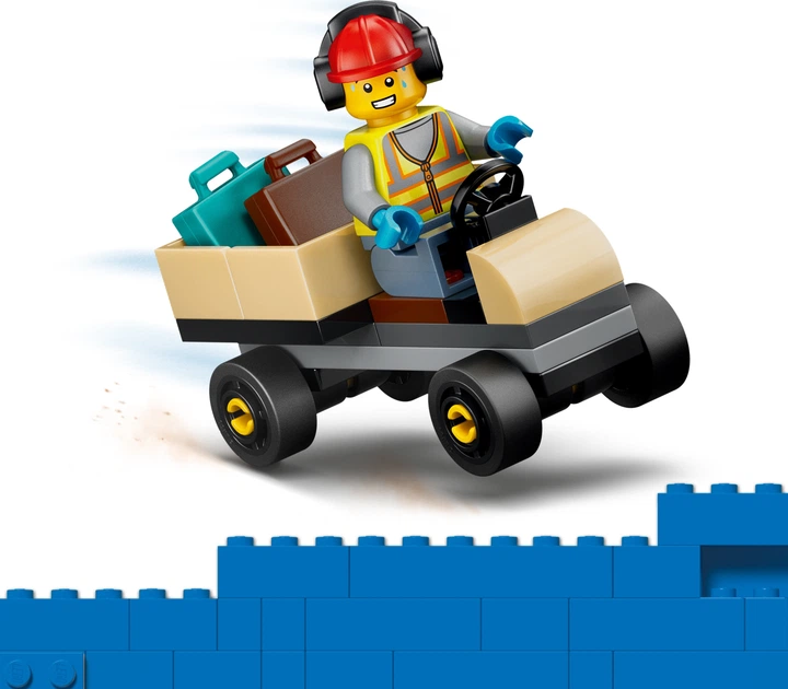 Zestaw klocków LEGO City Samolot pasażerski 118 elementów (60492) - obraz 8