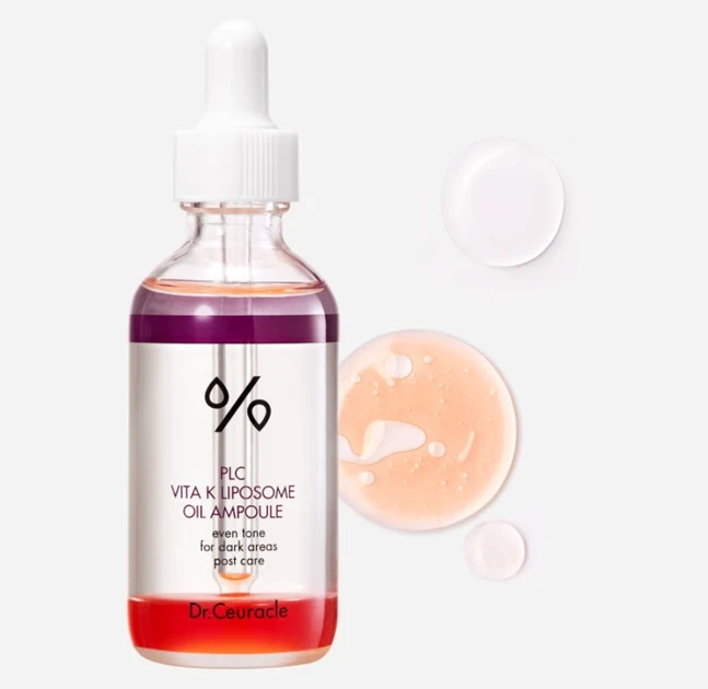 Ампула DR.CEURACLE PLC Vita K Liposome Oil Ampoule 50 мл - зображення 5