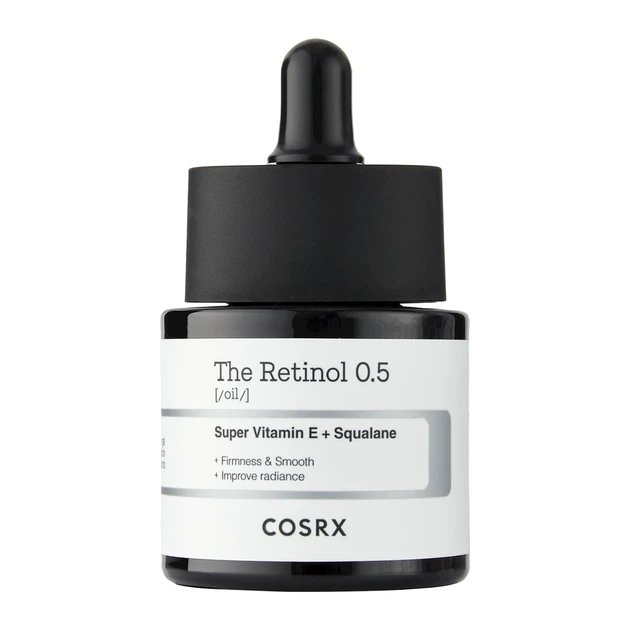 Антивозрастная сыворотка Cosrx The Retinol 0.5 Oil, 20ml - Фото 3 Антивозрастная сыворотка Cosrx The Retinol 0.5 Oil, 20ml - изображение 3