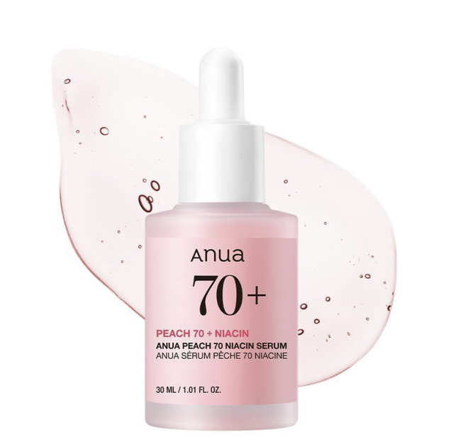 Сироватка Anua, Peach 70% Niacinamide Serum 30ml - Фото 2 Сироватка Anua, Peach 70% Niacinamide Serum 30ml - зображення 2