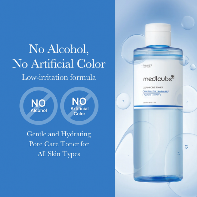 Тонер Medicube Zero Pore Toner 250 мл - изображение 2
