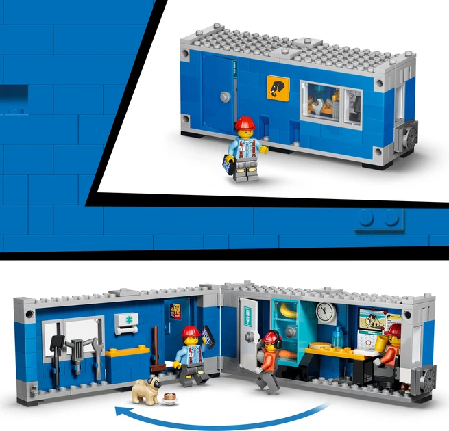 Конструктор LEGO City Самоскид і фронтальний ковшовий навантажувач 1132 деталі (60494) - зображення 6