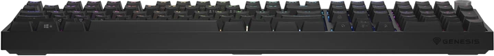 Клавіатура дротова Genesis Thor 404 Outemu Peach Silent Black (NKG-2298) - зображення 2