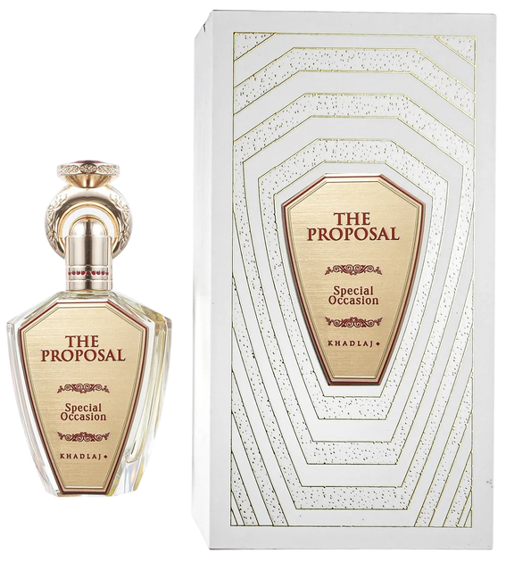 Парфумована вода унісекс Khadlaj The Proposal Special Occasion 100 мл (6291107975825) - зображення 2