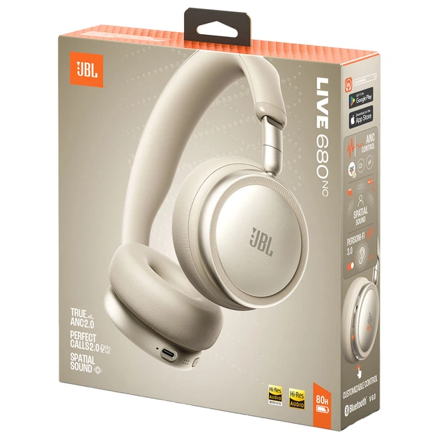 Наушники JBL Live 680NC Champagne (JBLLIVE680NCCPG) - изображение 5