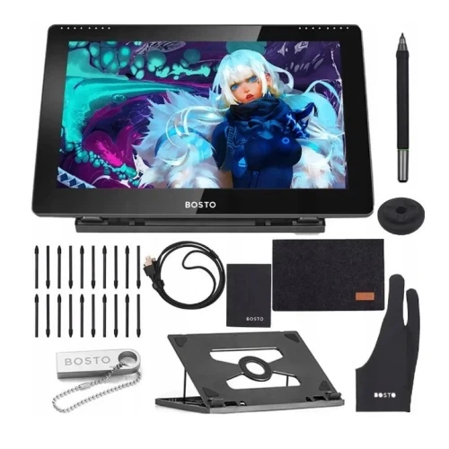 Графический монитор Bosto BT-16HD, Black - изображение 6