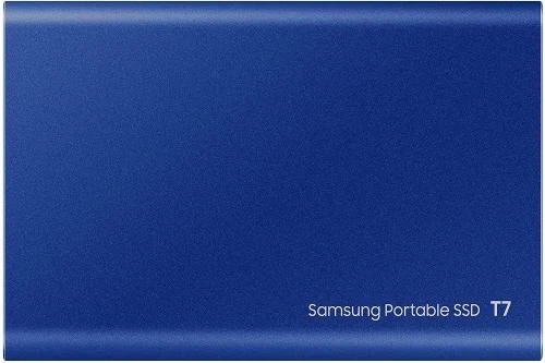 Внешний накопитель SSD, 2Tb, Samsung T7, Blue (MU-PC2T0H/WW) - изображение 7