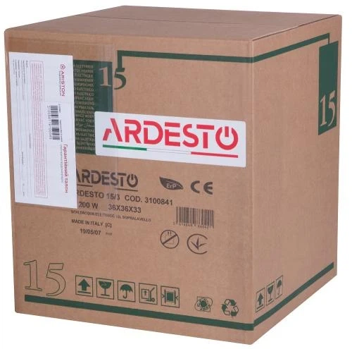 Водонагреватель Ardesto 15/3 (3100841) - изображение 9