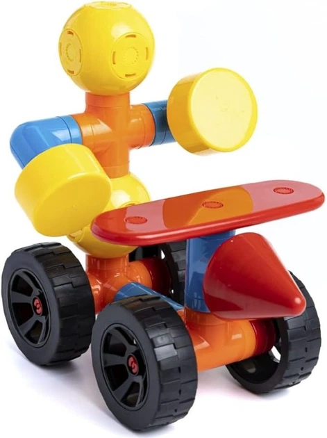 Klocki magnetyczne MalBlo Popular Mag Builders 40 elementów POP 18303 (755828183038) - Zdjęcie 2 Klocki magnetyczne MalBlo Popular Mag Builders 40 elementów POP 18303 (755828183038) - obraz 2