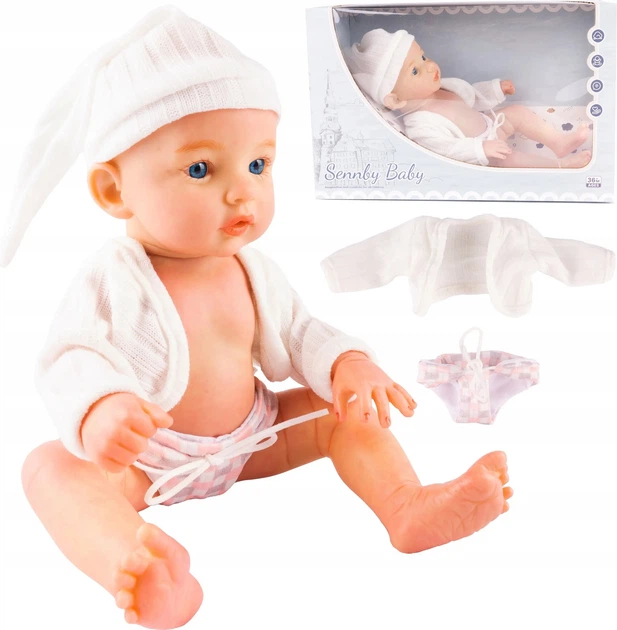 Lalka bobas MalPlay w czapeczce Oliwia 32 cm 112891 (5901924242864) - obraz 2