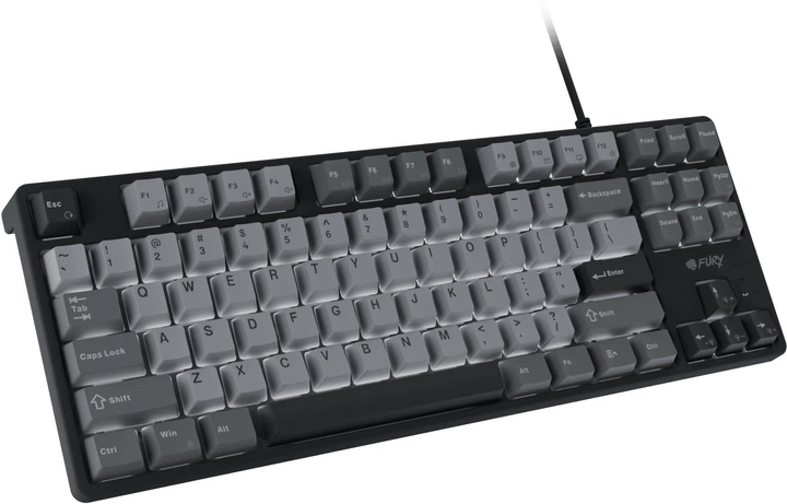 Klawiatura przewodowa Fury Kanabo K2 Black-Grey (NFU-2386) - obraz 2
