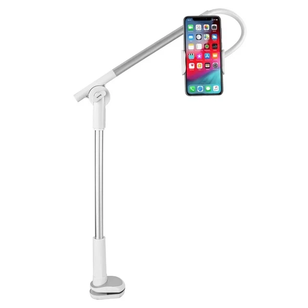 Держатель для телефона Baseus Unlimited Adjustment Lazy Phone Holder SULR-0S Silver - изображение 2