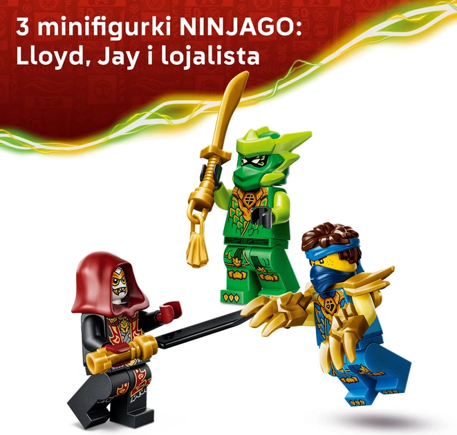 Конструктор LEGO Ninjago Бойовий набір робота Дракона Ллойда 81 деталь (71862) - зображення 5