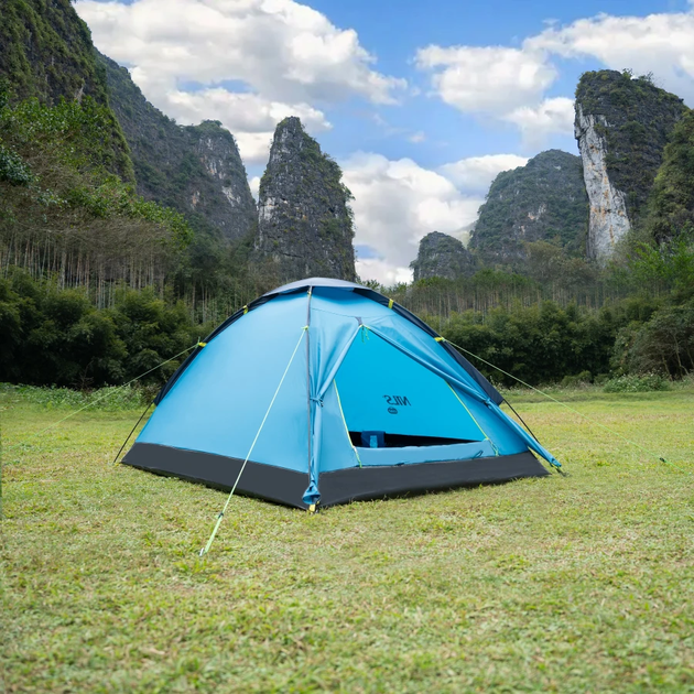 Намет кемпінговий NILS CAMP NIGHTFALL NC6033 блакитний - изображение 11