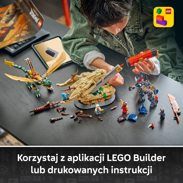 Конструктор LEGO Ninjago Битва біля черепа Дракона з мечем 1016 деталей (71871) - зображення 7